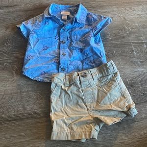 3-6 months, 2-piece outfit, Cat&Jack